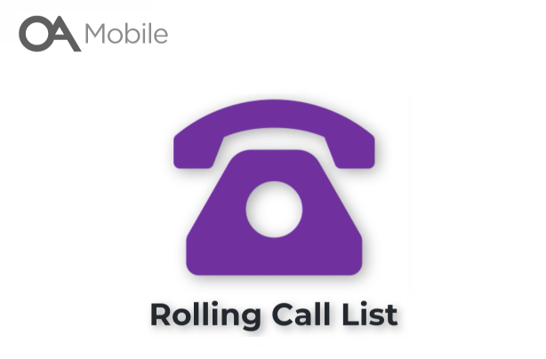 Rolling Call List